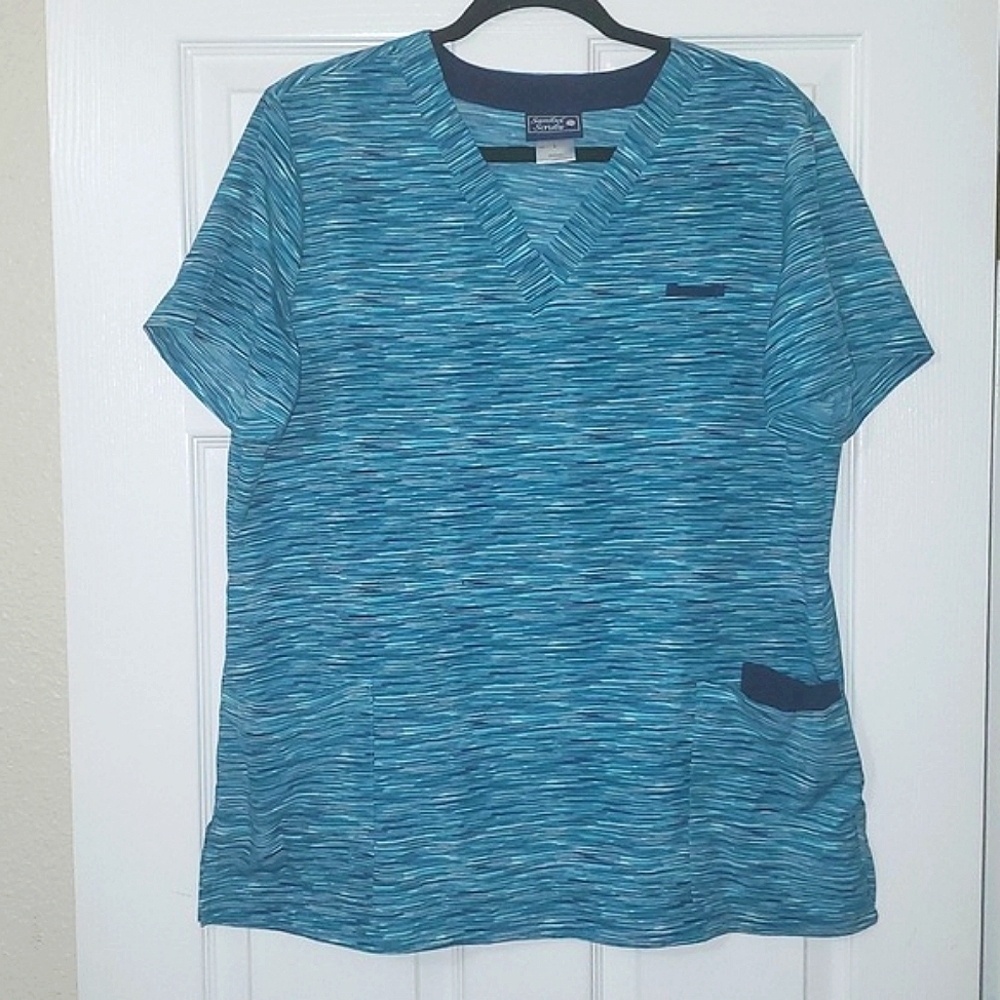 Sanibel Scrubs Top Size Large